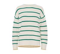 b.young Pullover 'Milo' giallo oro / verde scuro / bianco naturale Donna b.young M giallo oro / verde scuro / bianco naturale