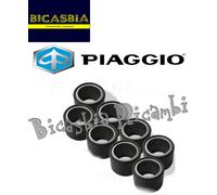 B014273 - ORIGINALI PIAGGIO 8 RULLI VARIATORE 25X16 GR 16 X10 350 4T 4V IE EURO3