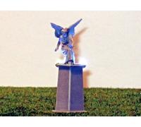 B0146 Monumento Statua Degli Angeli Illuminato, 2 LED Bianchi, Illuminato, H0