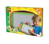 B01679QEIO SES-Creative 14646 - Tavola da disegno con penna magnetica e due timb