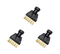 B02C-3X, compatibile con Karcher SC1 SC2 SC3 Spazzola di pulizia in rame piatta for adattatore for pulitore a vapore Ugello for pulizia domestica