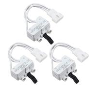 B06B, compatibile con Whirlpool, compatibile con asciugatrici Kenmore AED4475TQ1 MEDC400VW0 AGD4475TQ1 compatibile 3406107 WP3406107 Interruttore porta asciugatrice (3 pezzi)