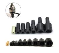 B10 B12 Mandrino di Biella Manicotto di Rame Acciaio Accoppiamento Conico Buttom Foro 3.17mm 4mm 5mm 6mm8mm for Trapano macchina (Color : B10 5mm)