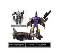 (B101 SENZA SCATOLA) Haizhixing 5 IN 1 Trasformazione Bruticus 5IN1 Set Aerei Auto Carro Armato Robot