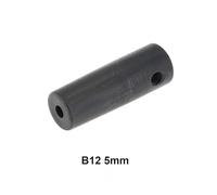 B12 5mm/6mm/8mm/10mm/12mm/14mm Drill Chuck Connecting Rod Sleeve Copper Steel Taper Coupling Drill Chuck Connecting Rod NWPNLXEA(Size - B12 5mm)