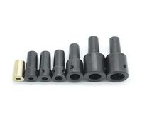 B12 B10 JTO Mandrino di Collegamento Manicotto di Biella Adattatore for Albero Motore Giunto for Albero in Acciaio Connettore 4mm/6mm/8mm/10mm/12mm/14mm (Size : B10 8mm)