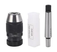 B12 Keyless Drill Chuck 1-10mm | Auto - Tightening for High Rotational Force | MT2 Arbor for Drill Press/Milling Machine/Lathe | High Carbon Steel Construction