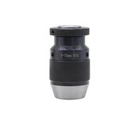 B16 B18 JT3 JT6 Mandrino for trapano Heavy Duty autoserrante Mandrino for foratura senza chiave Arbor Gamma di serraggio 1-16mm Tornio CNC (Color : B16(1-16mm))