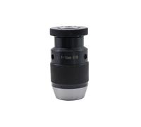B16 B18 JT3 JT6 Mandrino for trapano Heavy Duty autoserrante Mandrino for foratura senza chiave Arbor Gamma di serraggio 1-16mm Tornio CNC (Color : B18(1-16mm))