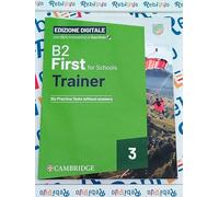B2 FIRST FOR SCHOOLS TRAINER 3 - (9781009416450) + Materiali didattici - Rebillo