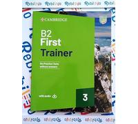 B2 FIRST TRAINER 3 ED. SB WITHOUT ANSWERS WITH DOWNLOADABLE AUDIO - (9781009813716) + Materiali didattici - Rebillo