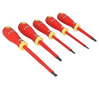 B220.015 Set: cacciavite isolato Pozidriv® piatto BahcoFit 5 pz. BAHCO