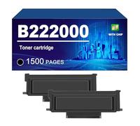 B222000 Cartuccia Di Toner (con Chip) Compatibile Per Lexmark B2236dw MB2236adw MB2236i, 1500 Pagine,B222000-2 PACK