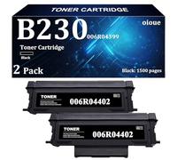 B230 B225 B235 Cartuccia toner nera sostitutiva per cartuccia toner 006R04402 per stampante Xerox B230 B225 B235 (senza chip) Alta capacità Qualità premium【Confezione da 2】,Black-2Pcs
