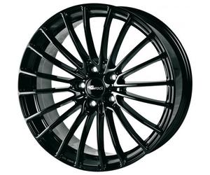 B24 Brock 8 x 18 et 48 girobulloni 5 x 114 Hub centraggio 72,6 580070435, dipinto, colore: nero