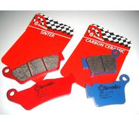 B27TT KIT PASTIGLIE BREMBO ANTERIORI POST HUSQVARNA FC 450 2014 2015 2016