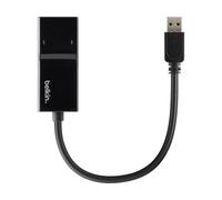 Belkin Usb 3.0 Gigabit Ethernet Adapter 10/100/1000mbps One Size Black