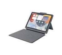 B2Bworkplace Smart Connector - Custodia per tastiera compatibile con Apple iPad 11" (2025) e iPad 10,9" (2022), resistente agli spruzzi, supporto, portapenne, iPad OS Hot Keys
