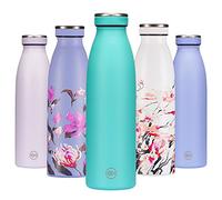B2DO for GH Borraccia Termica 500ml Mare Verde| Bottiglia d'Acqua Acciaio Inox Thermos| Bottiglia per Acqua Isolamento Sottovuoto| Doppia parete isolato | Termica bottiglia Senza BPA