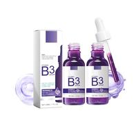 B3 Vitamin B3 Serum Dark Spot Corrector, Niacinamide and Anti-Wrinkle Face Serum, Firms & Brightens Complexion, 30 ml (2 pezzi)