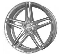 B33 Brock 8,5 x 19 et 30 girobulloni 5 x 112 66,6 580071053 centratura Hub, Cristallo Argento Verniciato