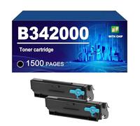 B342000 Cartuccia Di Toner Compatibile Per Lexmark MB3442adw MB3442i B3442dw B3340dw, Toner Nero 1500 Pagine,B342000-2 PACK