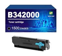 B342000 Cartuccia Di Toner Compatibile Per Lexmark MB3442adw MB3442i B3442dw B3340dw, Toner Nero 1500 Pagine,B342000-1 PACK