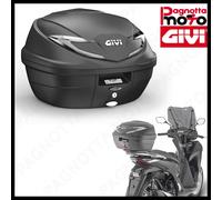 B360NT2 TECH BAULETTO GIVI MONOLOCK 36 LITRI CATADIOTTRI METALLIZZATI CON PIAST.