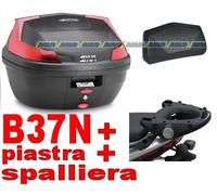 B37N + SR6705 + E131S GIVI BAULETTO APRILIA SCARABEO 50 STREET 2009 > 2017