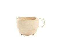 B3F7M4R9J2 Tazza Elegante Tazza da latte tè in stile europeo for caffè colazione semplice Bicchieri amichevoli(Beige)