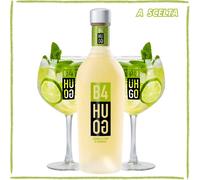 B4 Hugo Liquore Fiori di Sambuco Spritz Cocktail Mojito 700ml + Calici A Scelta