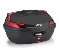 B4700NML - Valigia Bauletto Givi Monolock B47 Blade Nero Rosso 47lt