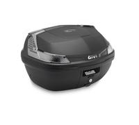 B47NTML GIVI Kit Bauletto Monolock nero Cat fumè+Piastra Univers. Moto Scooter