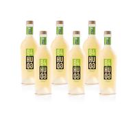 B4HUGO Liquore Fiori di Sambuco 700ml - Liquore Aperitivo Liquore Italiano Naturale dall' Infusione in Alcool di Fiori di Sambuco - Preparazione Cocktail Hugo e Mojito - 20% vol. (6 Bottiglie)