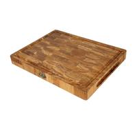 B4K® Tagliere da cucina in legno di quercia, 40х30х4 cm