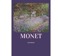 B5 Aesthetic Notebook School Artistic Notebook University Cute Notebook: Aesthetic Notbook for school notebook for university art noteboook Claude Monet