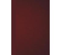 B5 Plain Dark Red Notebook: 80gsm Blank Page Sketchbook for Pencil & Ballpoint Pen | Lightweight Unruled Notepad for Drawing & Mind Mapping | Minimalist Artist Supplies