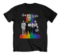 B52S Rainbow Stripes ufficiale Uomo maglietta unisex