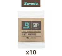 B58 Boveda 58% - 10 Bustine da 8g per Umidità Costante - Conservazione sicura