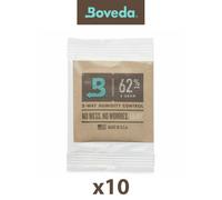 B62 Boveda 62% - 10 Bustine da 4g per Umidità Costante - Conservazione sicura