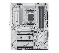 ASUS B650E MAX GAMING WIFI W, Scheda Madre AMD ATX, 8+2+1 Fasi Alimentazione, Slot DDR5, PCIe 5.0, 3 slot M.2, Wi-Fi 6E, Realtek 2.5Gb, DisplayPort, HDMI, USB-A e USB-C da 10Gbps, Aura Sync, Bianca