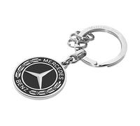 B66953307 Collezione Mercedes-Benz Portachiavi Originale Alloro Nero Nuovo