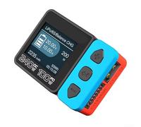 B6neo+ - Caricatore intelligente con bilanciatore, uscita DC 240 W e ingresso PD 3.1 126 W, per LiPo/LiFePO4/NiMH 1S-6S, design compatto con per XT60 & USB-C (rosso blue)