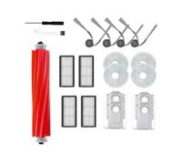 B83B 19 pezzi compatibili con Roborock QV 35A QR 798 QR 598 aspirapolvere filtri HEPA spazzole laterali panni for mocio sacchetti for la polvere set di parti di ricambio