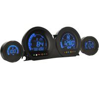 KOSO BA064900 GAUGE SET HD-6 GAUGES BK HARLEY FLTRX 1750 ABS ROAD GLIDE 107 2019