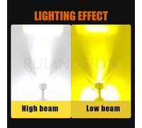 BA15D LED Segnale Auto Luce 1076 Indicatore Luce Hi Lo Beam 6V 12V Bianco Giallo