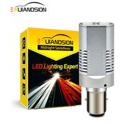 BA20D LED Lampadina Motocicletta Faro H6 Scooter DRL Hi Lo Fascio 10-30V Bianco