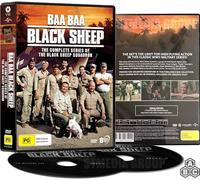 Baa Baa Black Sheep: The Complete Series (Season 1+2) The Black Sheep Squadron [8-Disc Set] [DVD] [Region Free]