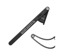 baabeash Controller della Catena,Dispositivo di Controllo 'Usura della Catena - Alluminio Misura di Precisione | per Riparazione e Manutenzione di Bici da Montagna e Strada