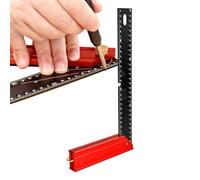 baabeash Da Costruzione, Metrico E Imperiale A Forma Di L Righello Da 30 Cm, Multifunzionale, per Disegno Misurazione Falegnameria Costruzione Cartongesso Lavorazione Metalli Fai da Te